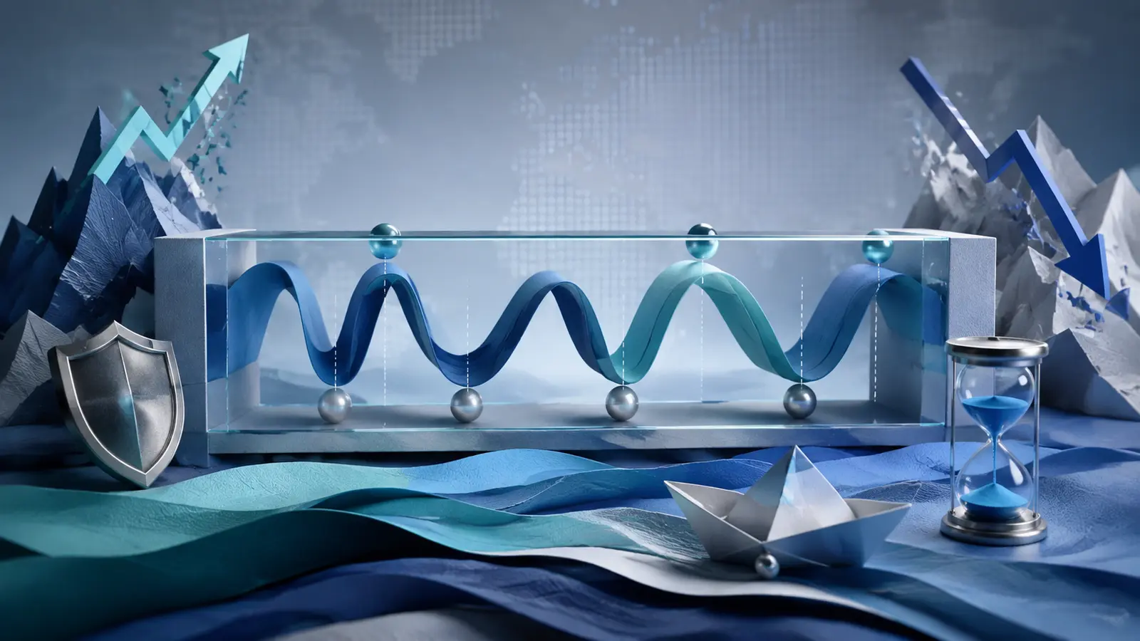 Conceptual market illustration for Range Trading in Forex: How to Trade Sideways Markets